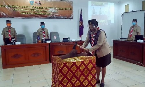 Beri Bekal Pengetahuan Dasar, Kwarda Bali Bersama BP-PAUD DIKMAS Gelar KMD Golongan Penegak