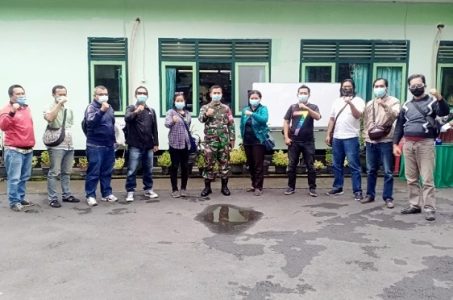 Dandim 1619/Tabanan Apresiasi Peran Aktif Media Edukasi Masyarakat di Masa Pandemi COVID-19