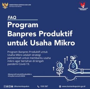 Diperpanjang, Pemkab Banyuwangi Dorong Pengusaha Mikro Segera Daftar Banpres Produktif Usaha Mikro Rp2,4 Juta di Banyuwangi