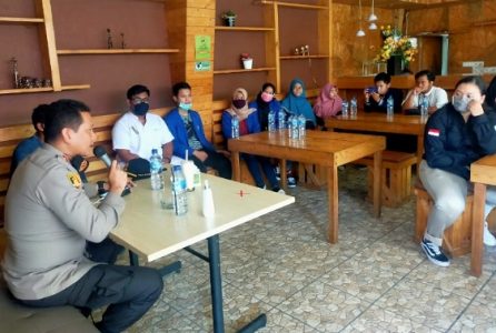Polres Klaten Gelar Silaturahmi dengan BEM, Sikapi Maraknya Aksi Demo Tolak Omnibus Law
