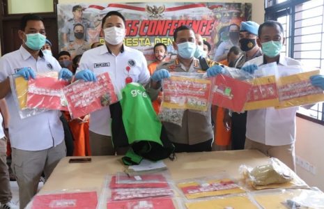 Selama Sebulan, Polresta Denpasar Ringkus 37 Pelaku Narkoba