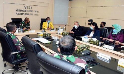 Tingkatkan Kualitas Kemampuan Kehumasan, TNI AD Kerjasama dengan Universitas Indonesia Gelar Pelatihan