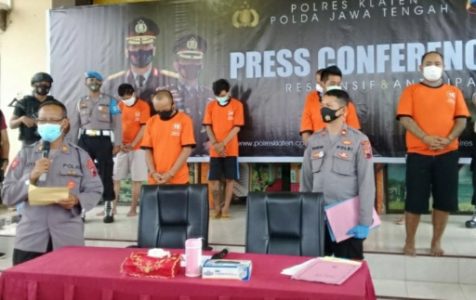 Polres Klaten Bekuk Jambret yang Meresahkan Ibu dan Anak-Anak