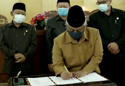 Sidang Paripurna, DPRD Kabupaten Boyolali Sampaikan Pendapat Akhir Pembahasan Tiga Ranperda