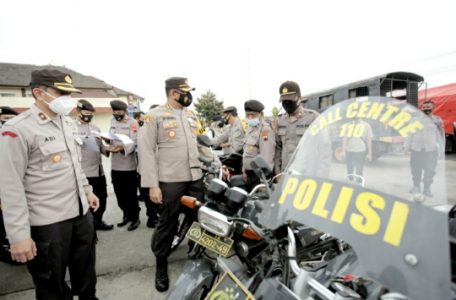 Pengecekan 235 Kendaraan Dinas untuk Pengamanan Pilkada, Kapolres Klaten: Semua dalam Kondisi Baik
