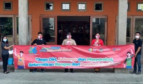 Kwarda Bali Terima 1000 Masker dari Dinkes Provinsi Bali