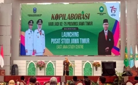 Gubernur Khofifah Resmikan Pusat Studi Jawa Timur di Gedung Bundar Unisma