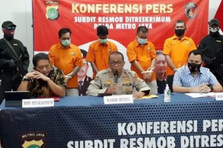 Kasus Penusukan di Palmerah, Polda Metro Jaya Berhasil Tangkap Lima Orang Tersangka