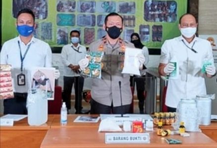 Dittipidter Bareskrim Polri Berhasil Ungkap Kasus Ribuan Obat dan Jamu Ilegal di Klaten