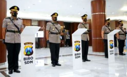 Kapolda Irjen Pol Fadil Imran Pimpin Sertijab Kapolres di Jajaran Polda Jatim