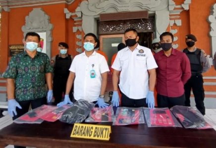 Satresnarkoba Polres Klungkung Ungkap dan Bekuk 3 Residivis Pengedar Narkoba