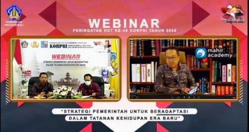 Tingkatkan Kualitas Pelayanan Publik, Sekda Bali Ajak Jajaran Korpri Update Perkembangan Teknologi Informasi