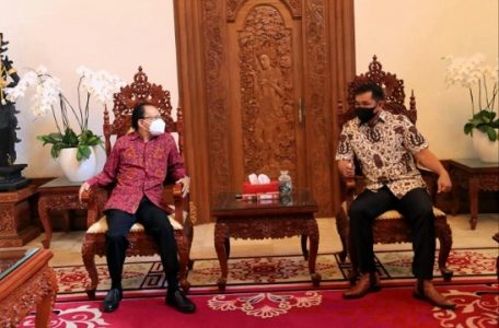 Mulai Bertugas di Bali, Pangdam IX/Udayana Temui Gubernur Wayan Koster