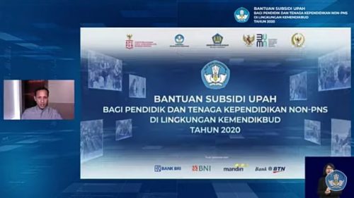 Kemendikbud Salurkan Bantuan Subsidi Upah bagi Pendidik dan Tenaga Pendidikan Non-PNS