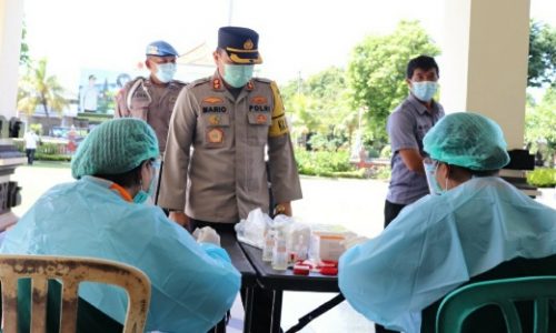 Ratusan Anggota Polres Tabanan Mendadak Wajib ikuti Tes Urine, Begini Hasilnya