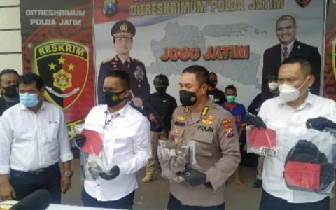 Unit III Subdit Jatanras Ditreskrimum Polda Jatim Tangkap Dua Pelaku Curat