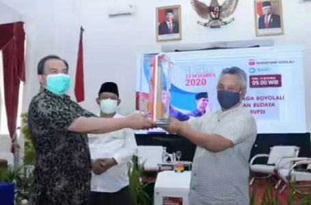 Dua Tahun Berturut-Turut, Boyolali Terima Penghargaan dalam Tata Kelola Pemerintahan dari KPK