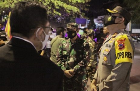 Jelang Malam Natal, Polres dan Kodim 0723/Klaten Gelar Patroli Gabungan