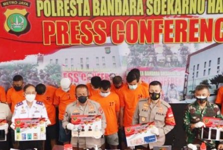 Sebanyak 15 Sindikat Pemalsu Surat Rapid dan Swab Tes Dibekuk Polres Bandara Soetta