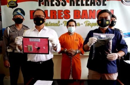 Kurir Shabu Diciduk Satuan Reserse Narkoba Polres Bangli