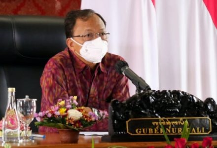 Diresmikan Presiden Jokowi, Gubernur Koster Ikuti Peluncuran Bantuan Tunai se-Indonesia Secara Virtual