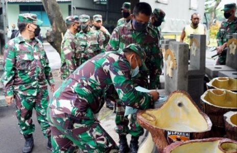 Melalui Program Sumbangsih, 250 Wastafel Didistribusikan ke Seluruh Kodim di Bali