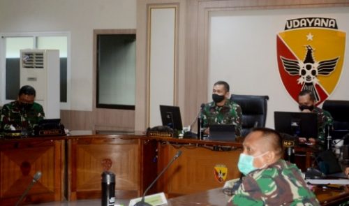 Jelang TMMD ke 110 di Empat Lokasi, Pangdam IX/Udayana Terima Paparan dari para Dansatgas