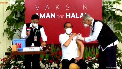 Hari Ini, Presiden Jokowi jadi Orang Pertama Penerima Vaksin