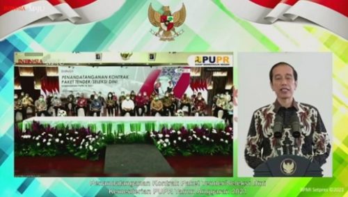 Presiden Jokowi Instruksikan Kementerian PUPR Kerja Cepat Tanpa Abaikan Tata Kelola