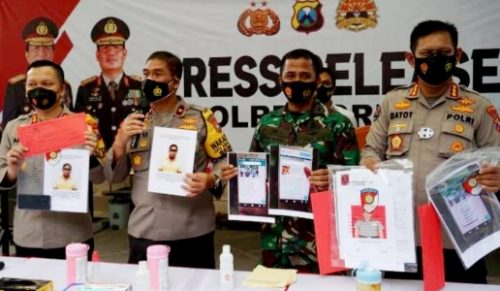 Polisi Berhasil Ringkus Pelaku Pengunggah Berita Hoax Kasdim 0817/Gresik Meninggal