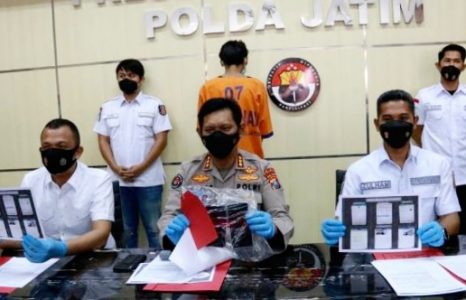 Unit IV Siber Ditreskrimsus Polda Jatim Berhasil Bongkar Prostitusi Online Anak Dibawah Umur