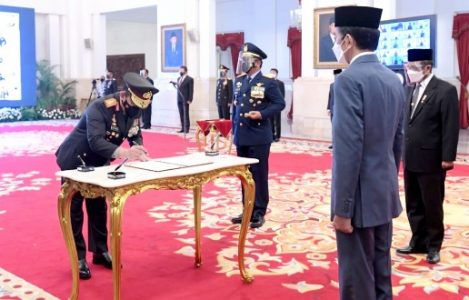 Korps Bhayangkara Resmi Dibawah Komando Jenderal Listyo Sigit sebagai Kapolri