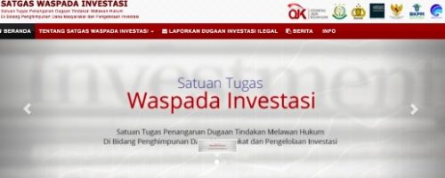 Satgas Waspada Investasi Temukan 133 Platform Fintech Peer to Peer Lending Ilegal dan 14 Usaha Tanpa Izin