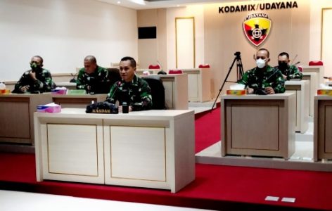 Kasus Covid-19 Terus Meningkat, Kodam IX/Udayana Tindaklanjuti Melalui Operasi Penanganan Covid-19