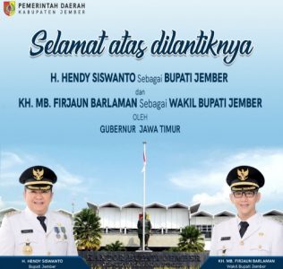 Resmi Dilantik, Bupati dan Wakil Bupati Komitmen Segera Bekerja Tuntaskan Berbagai Tantangan di Banyuwangi