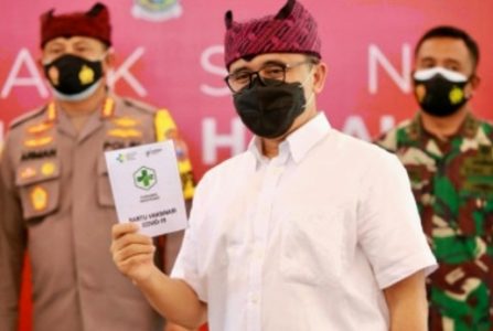 Hingga Per 31 Januari 2021, Program Vaksinasi Covid-19 Nakes di Banyuwangi Capai 3.854 Orang di Banyuwangi