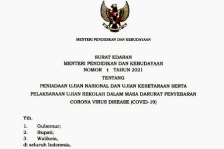 Kemendikbud Putuskan untuk Meniadakan UN dan Ujian Kesetaraan di Tahun 2021
