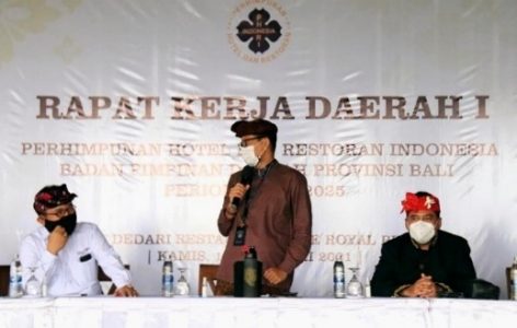 Wagub Cok Ace Minta Dukungan Menparekraf Bangkitkan Pariwisata Bali