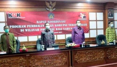 Raih Capaian Rata-Rata MCP Terbaik se-Indonesia, Sekda Bali Terus Mantapkan Upaya Pencegahan Korupsi