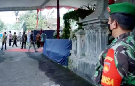 Langgar Aturan PPKM, Acara Hajatan di Desa Mliwis, Cepogo Dibubarkan