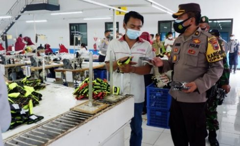 Kabag Ops Polres Klaten: Selama 10 Hari Pembagian Masker, Sudah Menunjukkan Hasil Positif