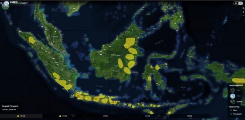 Pada 10-16 Februari 2021, BMKG: Waspada Potensi Cuaca Ekstrem
