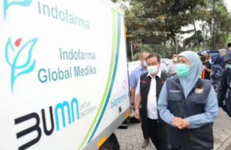 Vaksin Covid-19 Sebanyak 914.200 Dosis Tahap Dua Mulai Didistribusikan ke 38 Kab/Kota di Jatim di Banyuwangi