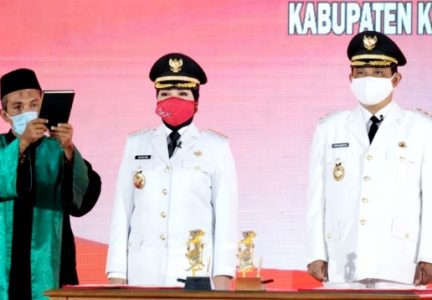 Pasangan Mulyo Resmi Dilantik Jadi Bupati dan Wakil Bupati Klaten Periode 2021-2026