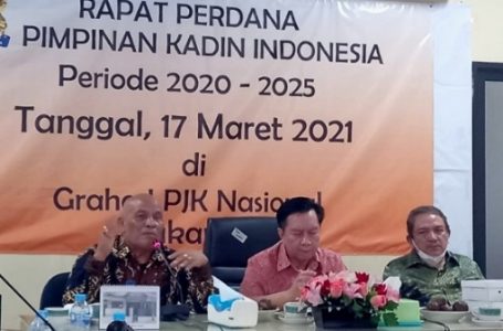 Siap Kukuhkan Kepengurusan, Ketum Kadin Indonesia Gelar Rapat Perdana Secara Terbatas
