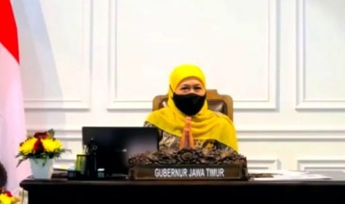 Canangkan Zona Integritas WBBM 2021, Begini Pesan dan Penegasan Gubernur ke Seluruh Jajaran Kejati Jatim