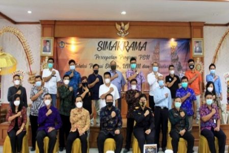 Wagub Cok Ace Hadiri Simakrama Bea Cukai untuk Percepatan Pemulihan Ekonomi di Bali
