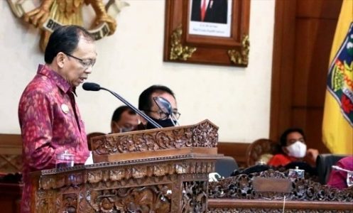 Sampaikan LKPJ, Gubernur Bali Beber Capaian di Tahun 2020