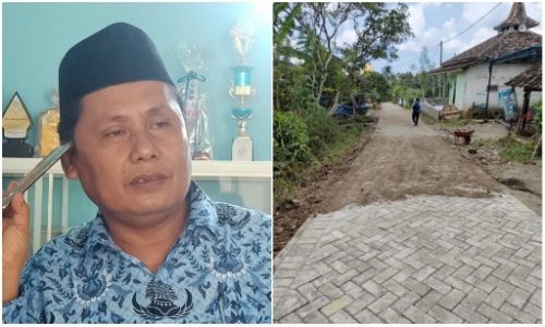 Permudah Akses Jalan, Pavingisasi Dusun Bangeran Tengah Mulai Digarap di Banyuwangi
