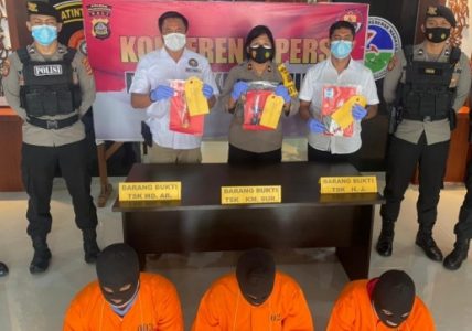 Di Bulan Februari 2021, Satresnarkoba Polres Klungkung Ungkap 3 Kasus Pelaku Penyalahguna Narkoba
